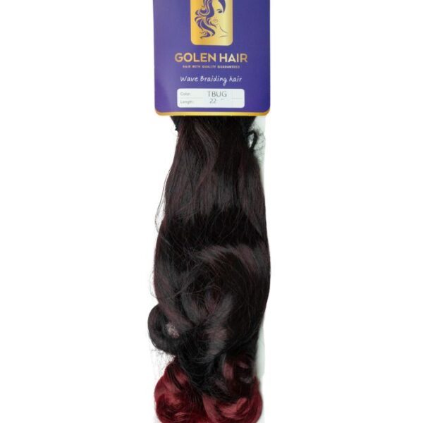 Golen French Curls Braids - Colour Bug