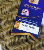 Golen Deep Wave Fluffy Braiding Hair - Colour 24 - Image 2