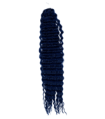 Golen Deep Wave Fluffy Braiding Hair - Colour Dark Blue - Image 3