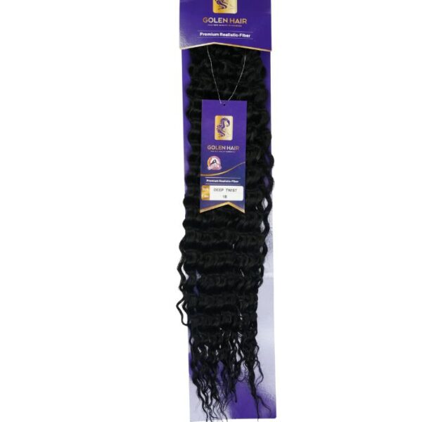 Golen Deep Wave Fluffy Braiding Hair - Colour 1B