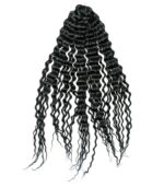 Golen Deep Wave Fluffy Braiding Hair - Colour 1B - Image 3