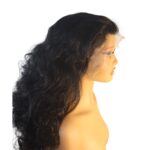 Golen Hair 99J Bouncy Afro Curls Human Hair Wig – 350 Density Afro Curly Hair Wig with Big Bouncy Burgundy Curls - Image 6