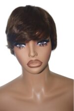 Golen Hair Short Human Hair Wig – Glueless Wig, Pixie Cut Wig & Short Curly Human Hair Wigs for Women - Image 3