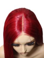 Golen Hair Vietnamese Bone Straight Hair Wig 26 Inch 99J | 2x6 Lace Closure Glueless Human Hair Wig | Raw Vietnamese Human Hair - Image 7