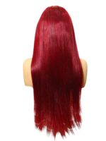 Golen Hair Vietnamese Bone Straight Hair Wig 26 Inch 99J | 2x6 Lace Closure Glueless Human Hair Wig | Raw Vietnamese Human Hair - Image 5