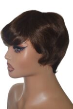 Golen Hair Short Human Hair Wig – Glueless Wig, Pixie Cut Wig & Short Curly Human Hair Wigs for Women - Image 6