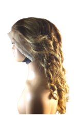 Golen Hair 12 Inch Bouncy Curls Human Hair Wig – 13x4 Lace Front Wig 250 Density Bouncy Curl Wig - Image 5