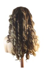 Golen Hair 12 Inch Bouncy Curls Human Hair Wig – 13x4 Lace Front Wig 250 Density Bouncy Curl Wig - Image 4