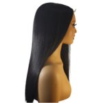Golen Hair Bone Straight Vietnamese Hair Wig 18 Inch 2x6 Lace Wig Glueless Human Hair Wigs Raw Vietnamese Human Hair Bone Straight Wig Natural Black - Image 3