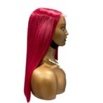 Golen Hair Premium Vietnamese Bone Straight Wig 18 Inch 99J Burgundy | 100% Raw Human Hair | 2x6 Lace Glueless Wig for Women - Image 6