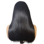Golen Hair Bone Straight Vietnamese Hair Wig 18 Inch 2x6 Lace Wig Glueless Human Hair Wigs Raw Vietnamese Human Hair Bone Straight Wig Natural Black - Image 2
