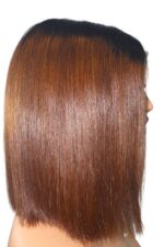 Golen Hair 10 Inch Short Human Hair Wig – Vietnamese Bone Straight T1B/4 Color 2×6 Lace Bob Wig, Glueless Human Hair Bob Wig - Image 3