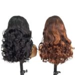 Golen Hair 20 Inch Bouncy Curls Human Hair Wig – 13x4 Lace Front Wig 300 Density Big Bouncy Curl Wig - Image 6