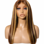 Golen Hair Vietnamese Bone Straight Hair Wig 26 Inch P4/27 | 2x6 Lace Closure Glueless Human Hair Wig | Raw Vietnamese Hair, Real Human Hair Wig