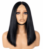 Golen Hair Bone Straight Vietnamese Hair Wig 14 Inch 2x6 Lace Wig Glueless Human Hair Wigs Raw Vietnamese Human Hair Bone Straight Wig Natural Black