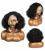 Golen Hair 20 Inch Bouncy Curls Human Hair Wig – 13x4 Lace Front Wig 350 Density Big Bouncy Curl Wig