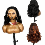 Golen Hair 20 Inch Bouncy Curls Human Hair Wig – 13x4 Lace Front Wig 300 Density Big Bouncy Curl Wig