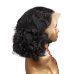 Golen Hair 12 Inch Bouncy Curls Human Hair Wig – 5x5 Lace Wig 250 Density Bouncy Curl Wig - Image 4