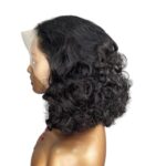 Golen Hair 12 Inch Bouncy Curls Human Hair Wig – 5x5 Lace Wig 250 Density Bouncy Curl Wig - Image 5