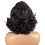 Golen Hair 12 Inch Bouncy Curls Human Hair Wig – 5x5 Lace Wig 250 Density Bouncy Curl Wig - Image 7